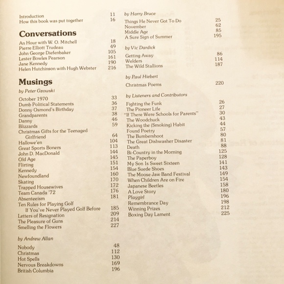 Peter Gzowski's Book About This Country In The Morning - Picture 2 of 4